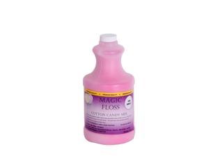 paragon magic cotton candy floss, 4-pound easy pour bottle (pink vanilla), (7822)