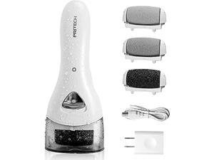 electric feet callus removers rechargeable,portable electronic foot file pedicure tools, electric callus remover kit,professional pedi feet care for dead,hard cracked dry skin ideal gift