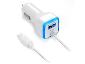 iphone car charger apple mfi certified car charger for iphone 14 13 12 11 x xr xs pro 8 plus 7 plus pro max ipad pro air 4 mini with extra usb port