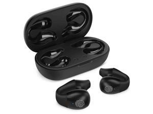 urbanx ux3 true wireless earbuds bluetooth headphones touch control with charging case stereo earphones inear builtin mic headset premium deep bass for xiaomi redmi k50 pro  black