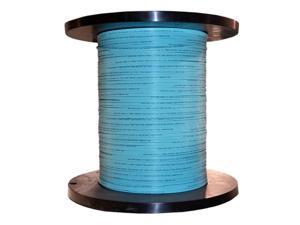 2 Fiber Indoor Distribution Fiber Optic Cable, Multimode 50/125 OM3, Plenum Rated, Aqua, Spool, 1000ft 2 Fiber Indoor Distribution Fiber Optic Cable, Multimode 50/125 OM3, Plenum Rated, Aqua, Spool, 1000ft