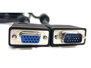 micro connectors 10-feet svga extension cable with ferrites (m05-110ads) micro connectors 10-feet svga extension cable with ferrites (m05-110ads)