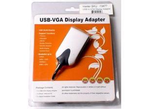 usb to vga multi-monitor display adapter add an additional vga monitor/display through your usb 2.0 port.