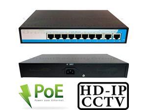 usg 150w 10 port 100mbps power over ethernet network switch : 8x 15.4w poe + 2x rj45 uplink ports : ieee 802.3af, plug-&-play, usg 150w 10 port 100mbps power over ethernet network switch : 8x 15.4w poe + 2x rj45 uplink ports : ieee 802.3af, plug-&-play,