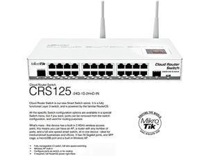 mikrotik crs125-24g-1s-2hnd-i mikrotik crs125-24g-1s-2hnd-in, cloud router gigabit switch l3 2 mikrotik cloud router switch crs