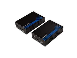 cable matters hdmi extender over ethernet cable (hdmi over ethernet/hdmi over cat6 / hdmi over tcp/ip) up to 300 feet