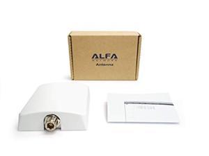 alfa apa-l2410 2.4 ghz 10 dbi directional panel antenna for camp pro 2, tube, bullet