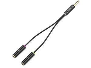 Sabrent 3.5mm Headset Splitter Adapter (CB-AUHM) Sabrent 3.5mm Headset Splitter Adapter (CB-AUHM)