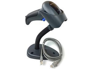 datalogic qd2430 quickscan handheld omnidirectional barcode scanner/imager(1-d, 2-d and pdf417) with usb cable and stand, black