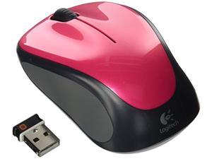 logitech wireless mini mouse m317 - pink crush