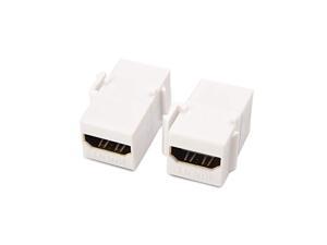 cable matters (2-pack) gold-plated hdmi keystone jack insert