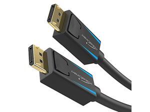 kabeldirekt - 8k displayport (dp to dp) cable - 10ft - (up to 32.4 gbit/s, uhd with 8 k / 60 hz or 4 k / 120 hz, supports hbr3, kabeldirekt - 8k displayport (dp to dp) cable - 10ft - (up to 32.4 gbit/s, uhd with 8 k / 60 hz or 4 k / 120 hz, supports hbr3,