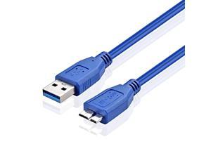 tnp usb 3.0 cable - micro-b to type a (3 ft) type a-male to micro b male adapter converter extension gold plated superspeed usb tnp usb 3.0 cable - micro-b to type a (3 ft) type a-male to micro b male adapter converter extension gold plated superspeed usb