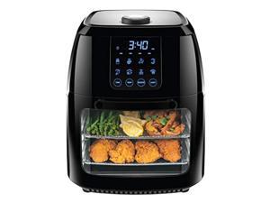 Chefman RJ38-6-RDO 6 Liter Multi-Function Air Fryer Rotisserie Dehydrator, Black