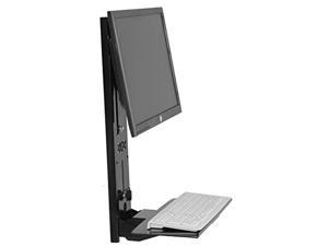 sds imount 6.0, premium vesa mount, monitor and keyboard wall mount, quick sliding adjustability, quick easy monitor attachment