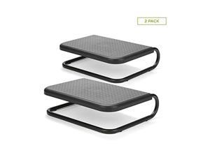 mind reader 2chordmon-blk metal monitor stand riser, chord management for imac, printer, laptop, pc, holds 40lbs, 2 pack, black mind reader 2chordmon-blk metal monitor stand riser, chord management for imac, printer, laptop, pc, holds 40lbs, 2 pack, black
