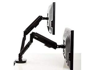 Staples Dual Monitor Arm up to 30" Monitors Black (51729) Staples Dual Monitor Arm up to 30" Monitors Black (51729)