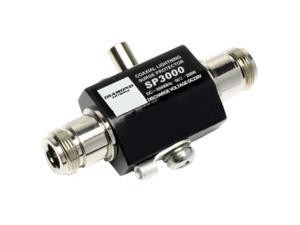 diamond original sp3000 dc-3000mhz coax surge protector/lightning arrester - connectors: n female to n female diamond original sp3000 dc-3000mhz coax surge protector/lightning arrester - connectors: n female to n female
