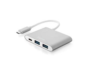 ihome 5-in-1 usb-c charging hub with 4 usb ports & 1 usb-c power delivery (pd) port for fast charging for new macbook and chrom