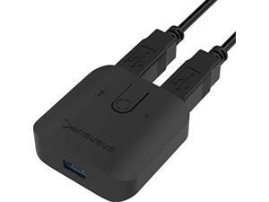 sabrent usb 3.0 sharing switch for multiple computers and peripherals led device indicators (usb-sw30) sabrent usb 3.0 sharing switch for multiple computers and peripherals led device indicators (usb-sw30)