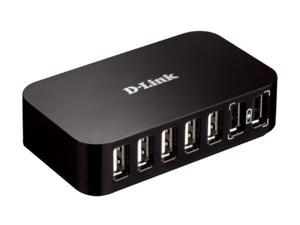 D-Link DUB-H7/B 7-Port USB 2.0 Hub