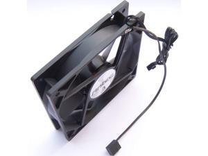 antec 120mm tricool 3 speed black case fan with 3 pin fan connector antec 120mm tricool 3 speed black case fan with 3 pin fan connector