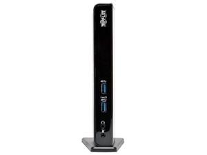 TRIPP LITE USB 3.0 SuperSpeed Laptop Dual Head Docking Station - HDMI and DVI Video, Audio, USB Hub Ports and Ethernet (U342-DHG-402)