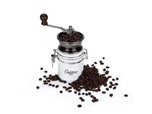 country cottage ceramic coffee grinder by twine country cottage ceramic coffee grinder by twine
