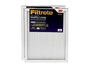 filtrete 14x14x1, ac furnace air filter, mpr 1500, healthy living ultra allergen, 2-pack filtrete 14x14x1, ac furnace air filter, mpr 1500, healthy living ultra allergen, 2-pack