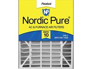Nordic Pure 20x25x5 MERV 13 Plus Carbon Trion Air Bear Replacement AC Furnace Air Filter Box of 2 4-7/8 Actual Depth