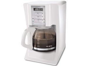 mr. coffee sjx20 12-cup programmable coffeemaker, white mr. coffee sjx20 12-cup programmable coffeemaker, white
