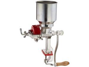 victoria commercial grade manual grain grinder with high hopper - table clamp hand corn mill, cast iron victoria commercial grade manual grain grinder with high hopper - table clamp hand corn mill, cast iron
