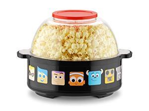 disney dpx-16 pixar collection stir popcorn popper, one size, black disney dpx-16 pixar collection stir popcorn popper, one size, black