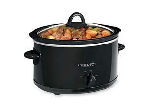 crock-pot 4-quart manual slow cooker, black (renewed) crock-pot 4-quart manual slow cooker, black (renewed)