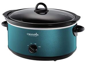 crockpot scv700-kt deisgn to shine 7qt slow cooker, turquoise crockpot scv700-kt deisgn to shine 7qt slow cooker, turquoise