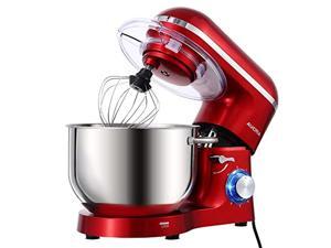 aucma stand mixer,6.5-qt 660w 6-speed tilt-head food mixer, kitchen electric mixer with dough hook, wire whip & beater 2 layer aucma stand mixer,6.5-qt 660w 6-speed tilt-head food mixer, kitchen electric mixer with dough hook, wire whip & beater 2 layer