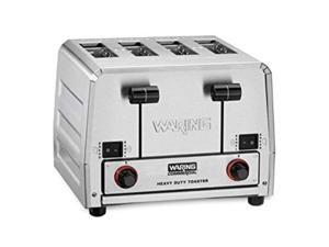 waring commercial wct855 240v heavy duty bread and bagel toaster, silver waring commercial wct855 240v heavy duty bread and bagel toaster, silver