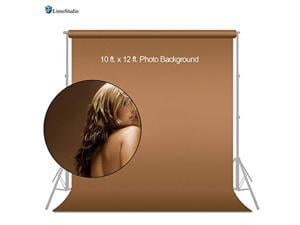 limostudio photo backdrops 10x12' brown muslin photo video backdrop background, agg179