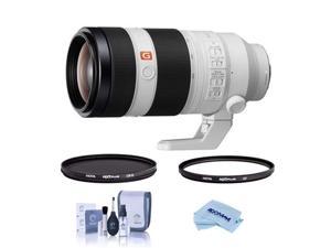 sony fe 100400mm f4556 gm oss emount lens tse 50mm f28l usa warranty  bundle with hoya 77mm 10layer hmc uv filter h