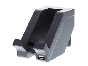bostitch konnect usb charging phone stand, vertical or horizontal docking, gray (kt-phone-gray) bostitch konnect usb charging phone stand, vertical or horizontal docking, gray (kt-phone-gray)