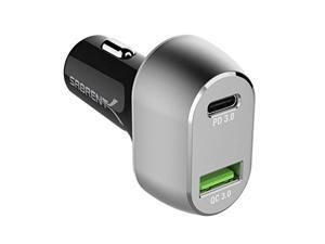 Sabrent 63W 2-Port USB Quick Charge 3.0 PD Car Charger (CH-PDQC) Sabrent 63W 2-Port USB Quick Charge 3.0 PD Car Charger (CH-PDQC)