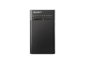 sony all in one compact design pocket portable size am/fm radio with built-in speaker, earphone jack, led tuning indicator & ca sony all in one compact design pocket portable size am/fm radio with built-in speaker, earphone jack, led tuning indicator & ca