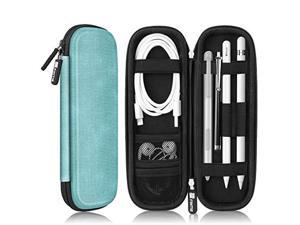 fintie holder case for apple pencil 1st 2nd gen, pu leather carrying bag sleeve with mesh pocket for ipad air 3rd gen, ipad min fintie holder case for apple pencil 1st 2nd gen, pu leather carrying bag sleeve with mesh pocket for ipad air 3rd gen, ipad min