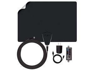 antennas direct clearstream flex amplified tv antenna, 50+ mile range, uhf/vhf, multi-directional, grips to walls, usb in-line antennas direct clearstream flex amplified tv antenna, 50+ mile range, uhf/vhf, multi-directional, grips to walls, usb in-line