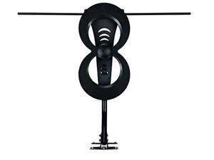 antennas direct clearstream 2max tv antenna, 60+ mile range, uhf/vhf, multi-directional, indoor/outdoor, base stand, mast w/piv antennas direct clearstream 2max tv antenna, 60+ mile range, uhf/vhf, multi-directional, indoor/outdoor, base stand, mast w/piv