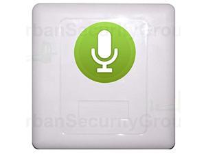 urban security group cctv microphone : camera mic : wall plate panel style housing : rca audio + 2.1x5.5mm power connectors : 1 urban security group cctv microphone : camera mic : wall plate panel style housing : rca audio + 2.1x5.5mm power connectors : 1