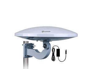 antop antenna pl-414bg outdoor amplified hd tv antenna ufo long range with built-in amplifier signal booster and 4g lte filter, antop antenna pl-414bg outdoor amplified hd tv antenna ufo long range with built-in amplifier signal booster and 4g lte filter,
