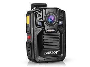boblov hd 1296p a7 64gb wide angle ultra police security body worn camera infrared ir recorder