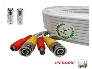 wennow all-in-one pre-made bnc video and power extension bnc male to male cable with 2 free bnc coupler connectors for cctv sur wennow all-in-one pre-made bnc video and power extension bnc male to male cable with 2 free bnc coupler connectors for cctv sur