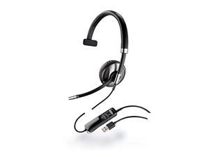 plantronics blackwire c710-m wired headset - retail packaging - black